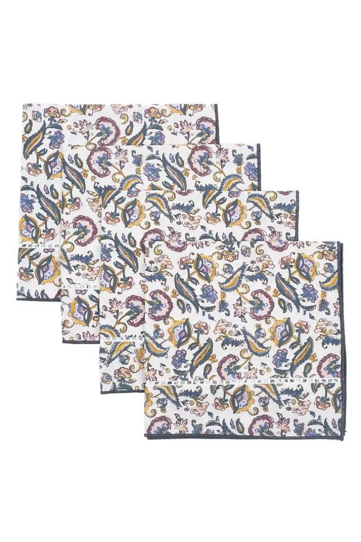 Louise Misha Serviettes De Table Carlotta - Lot De 4^ Nappes & Serviettes