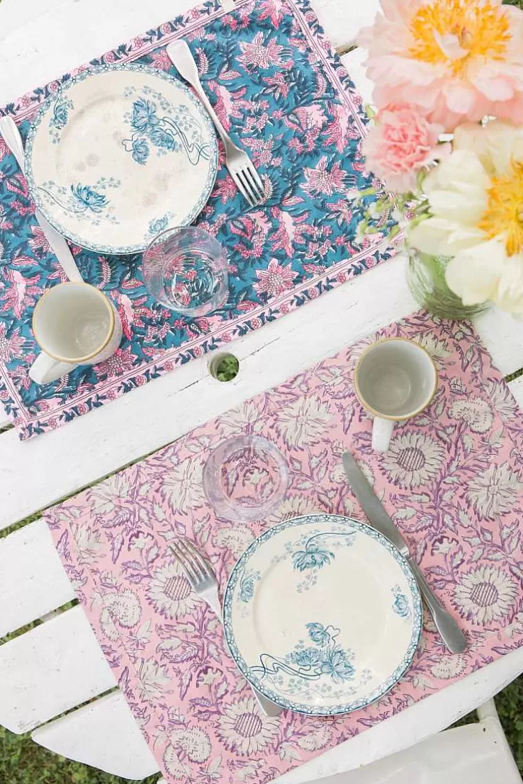 Louise Misha Sets De Table Carlitta - Lot De 2^ Nappes & Serviettes